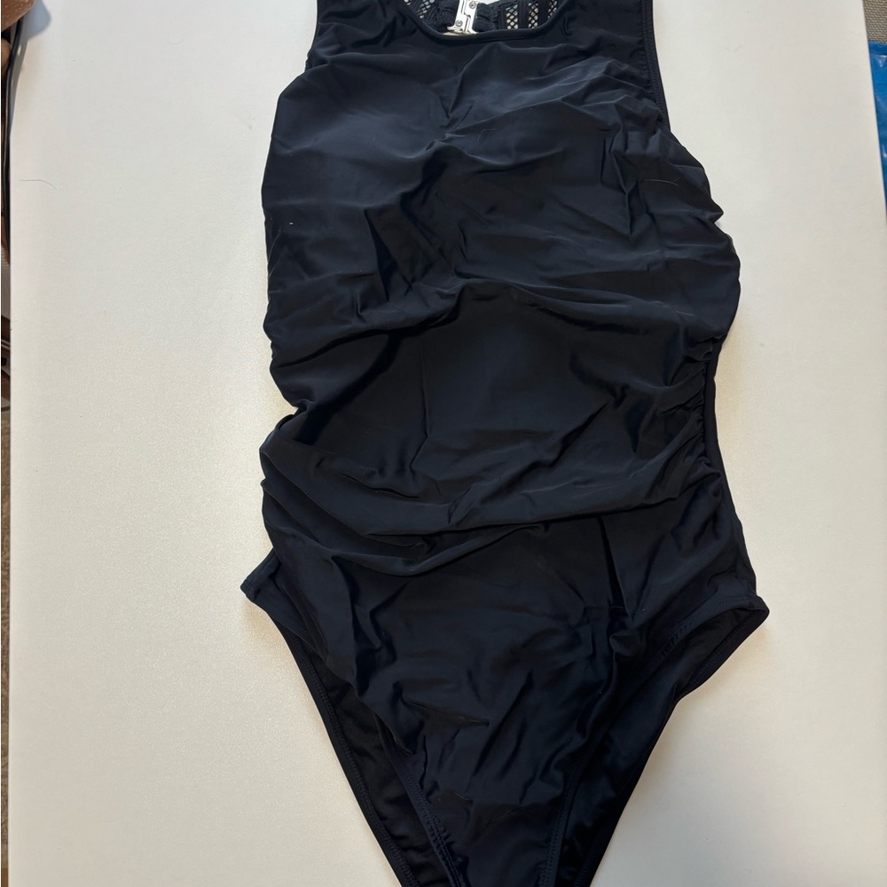 Cupshe Black One-Piece Swimsuit